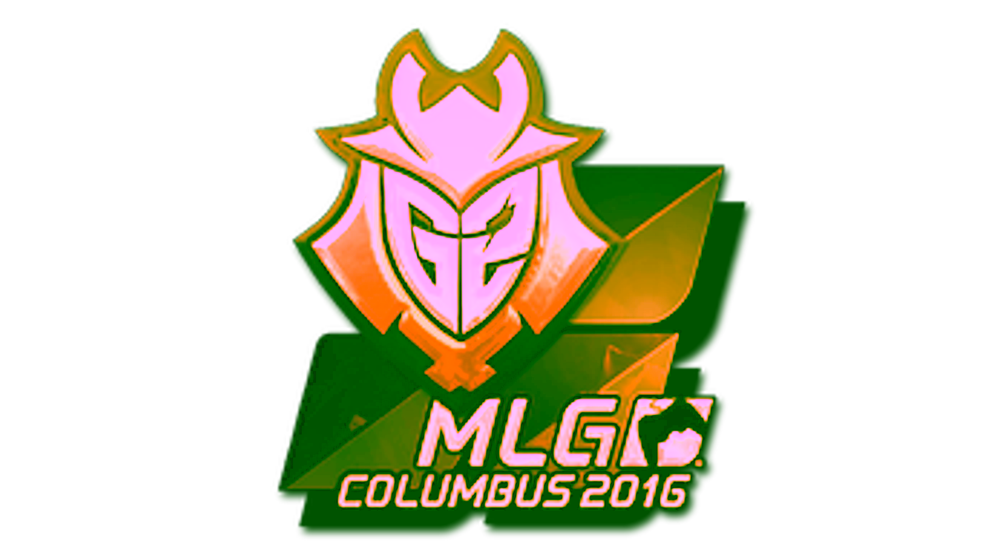 Display for Sticker | G2 Esports (Gold) | MLG Columbus 2016