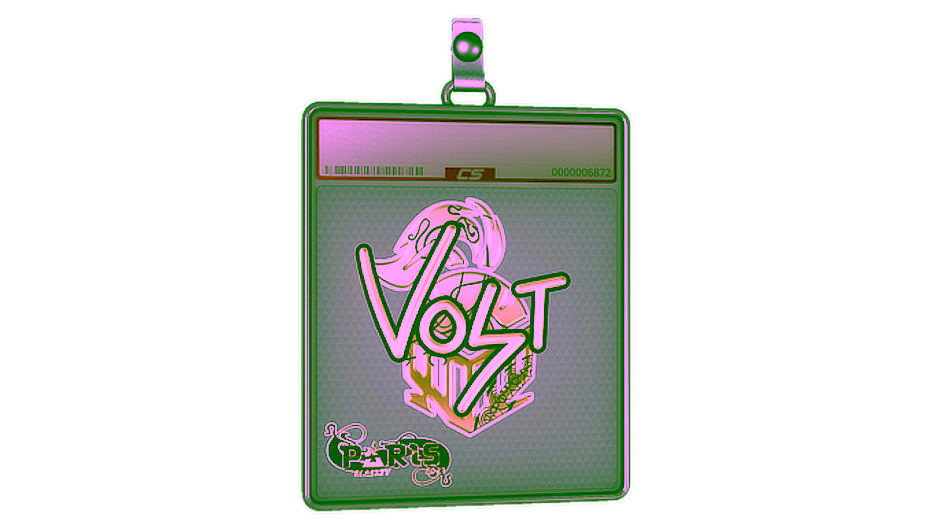 Visar för Sticker Slab | volt (Gold) | Paris 2023