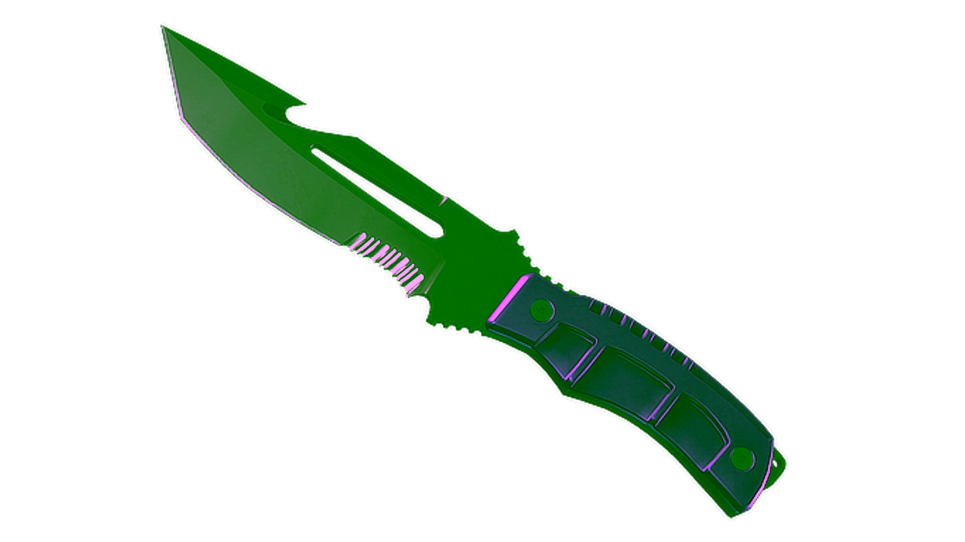 Display for ★ StatTrak™ Survival Knife | Ultraviolet (Factory New)