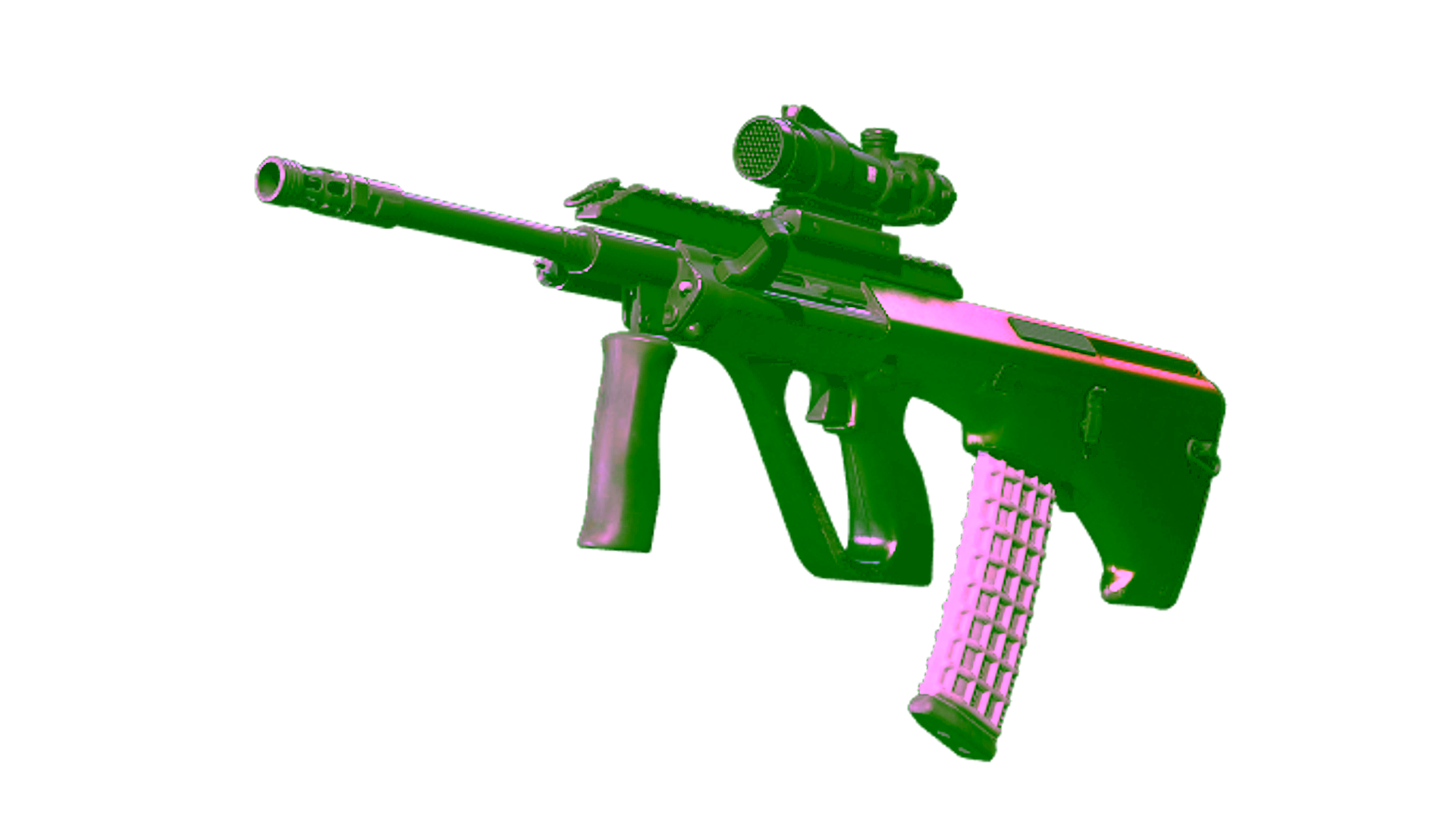 Display for AUG | Amber Fade (Field-Tested)