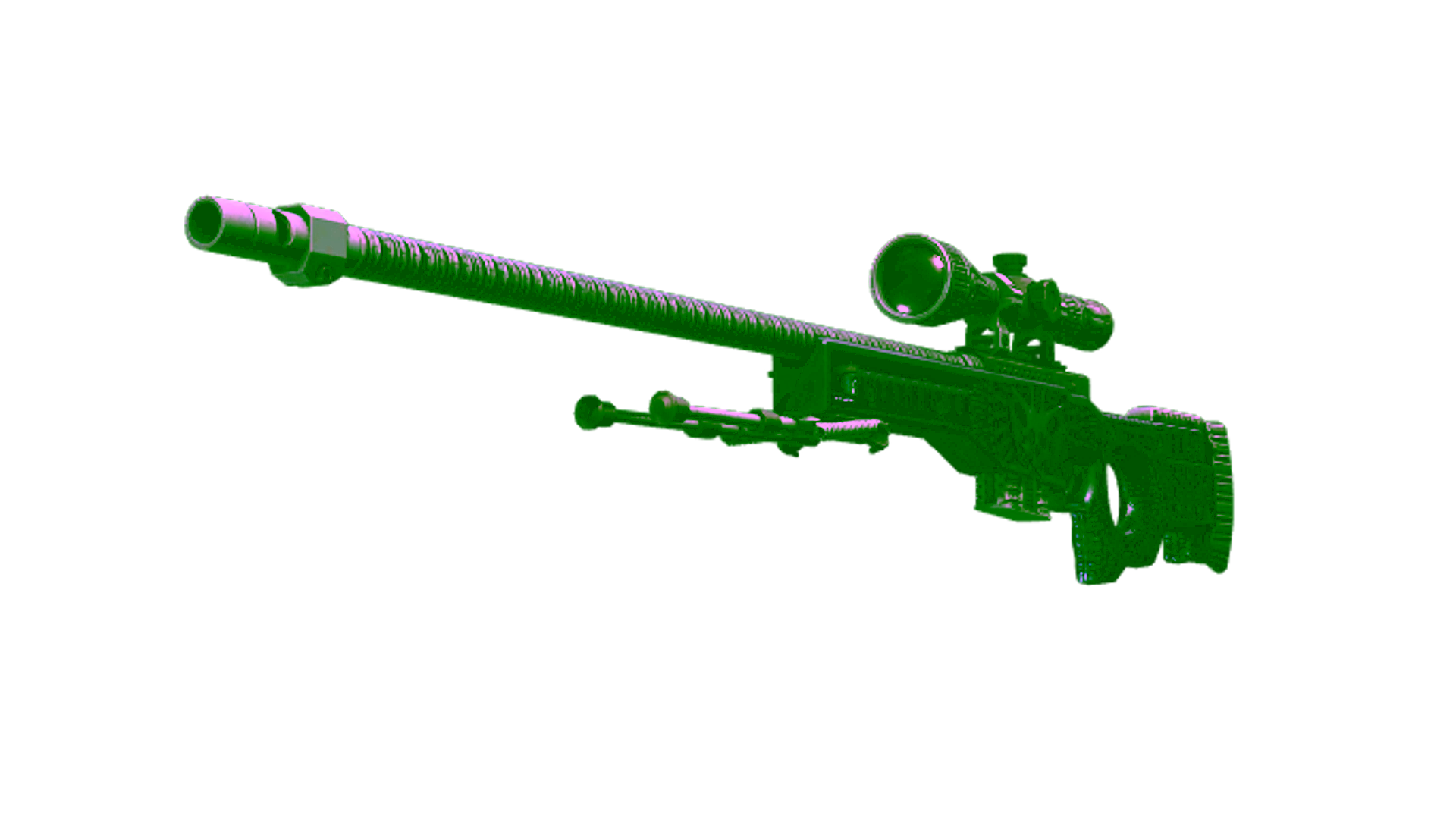 Exibição para StatTrak™ AWP | Exoskeleton (Factory New)