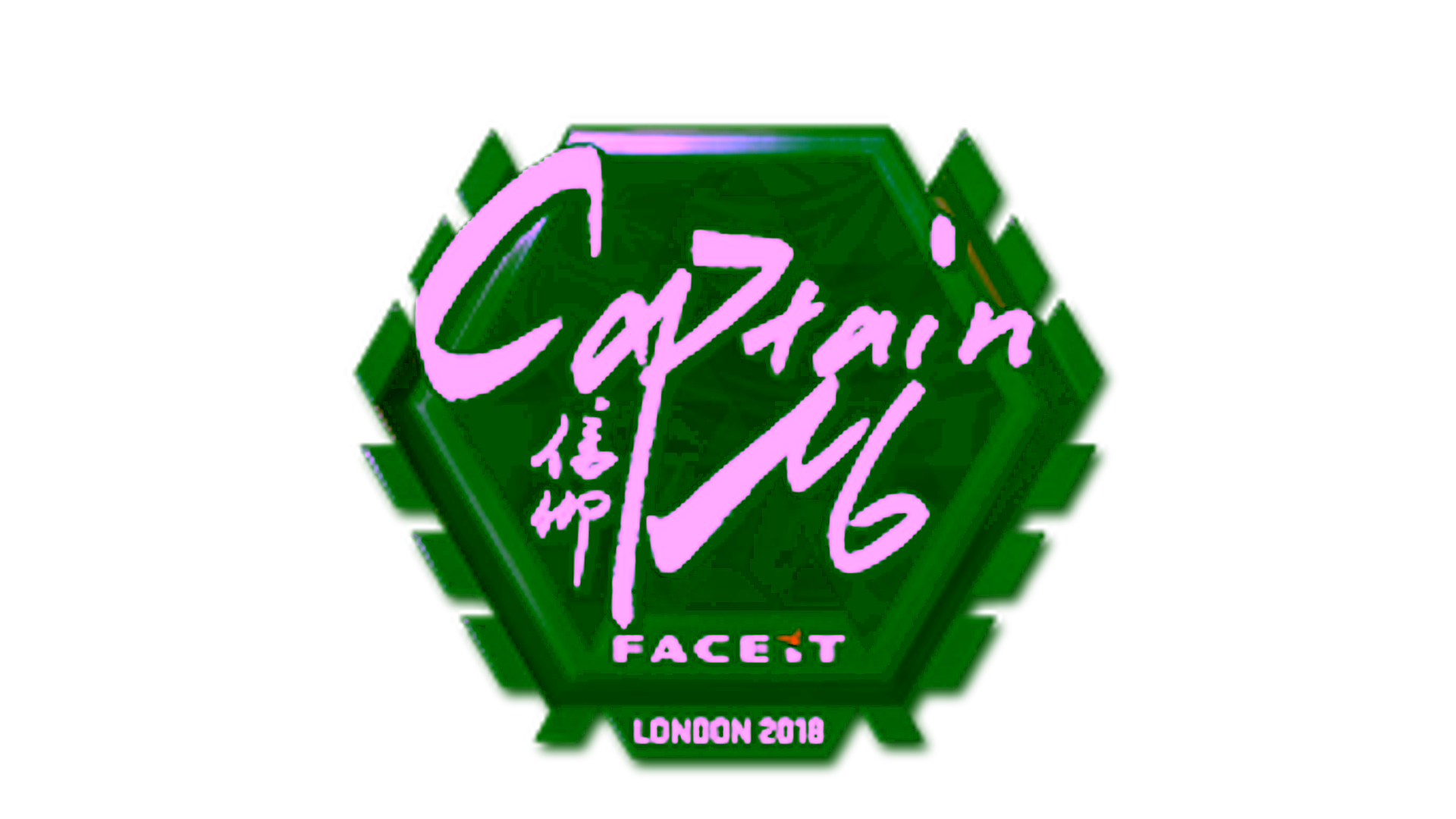 Display for Sticker | captainMo (Foil) | London 2018