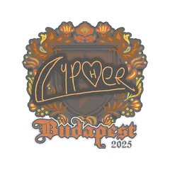 Sticker Cypher Budapest 2025
