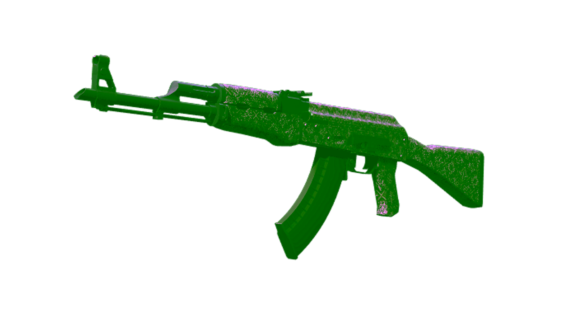 Display for Souvenir AK-47 | Baroque Purple (Factory New)