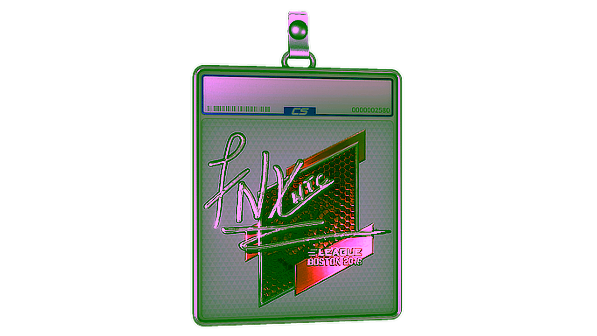 Display for Sticker Slab | fnx (Foil) | Boston 2018