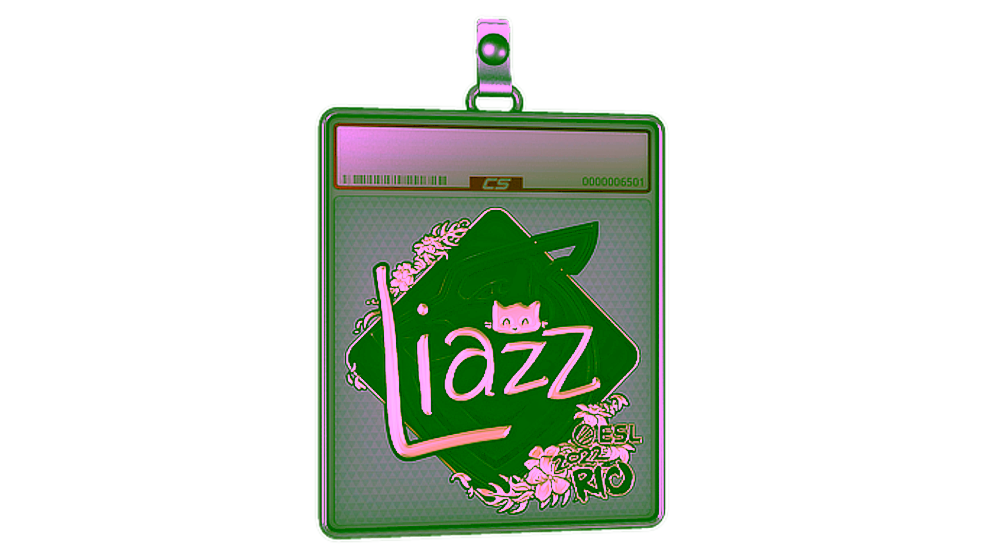 Visar för Sticker Slab | Liazz (Gold) | Rio 2022