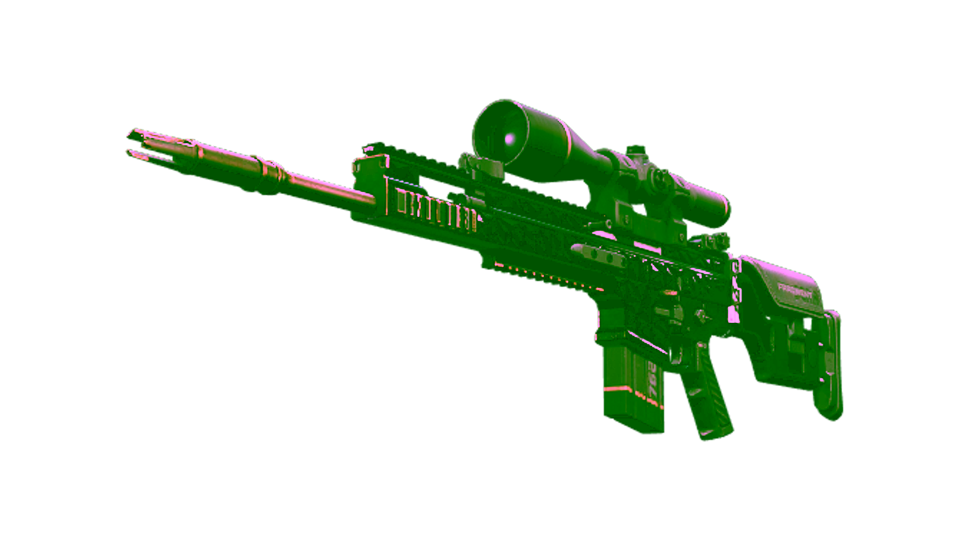 Display for StatTrak™ SCAR-20 | Fragments (Field-Tested)