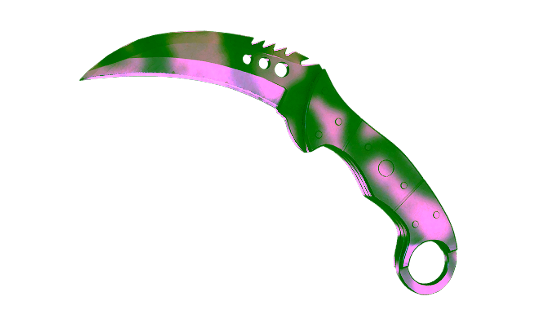 Display for ★ StatTrak™ Talon Knife | Scorched (Minimal Wear)