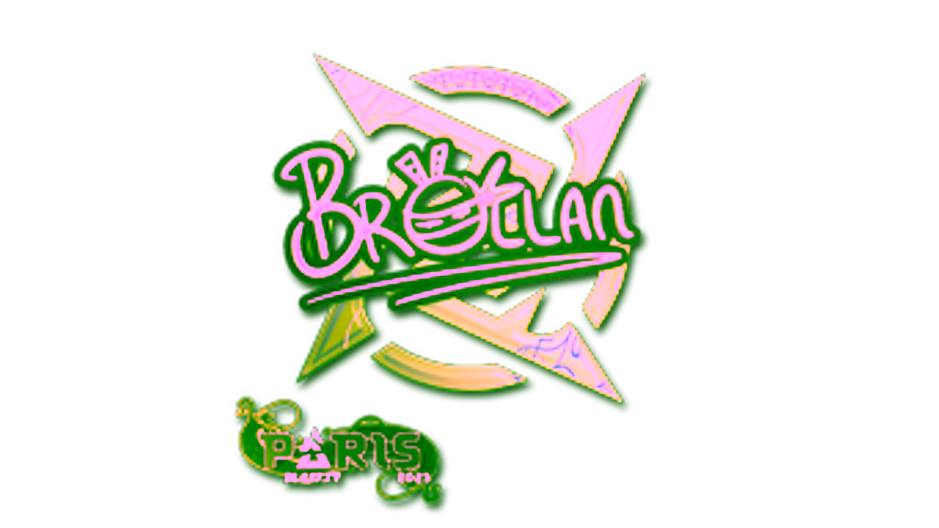 Display for Sticker | Brollan (Holo) | Paris 2023
