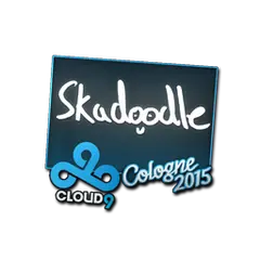 Sticker Skadoodle Cologne 2015