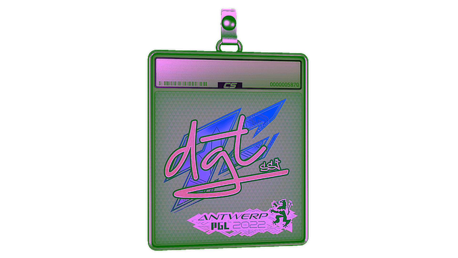 Display for Sticker Slab | dgt (Holo) | Antwerp 2022