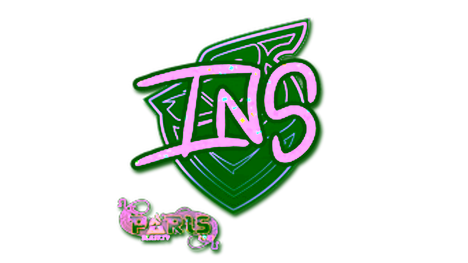 Wyświetl dla Sticker | INS (Glitter) | Paris 2023