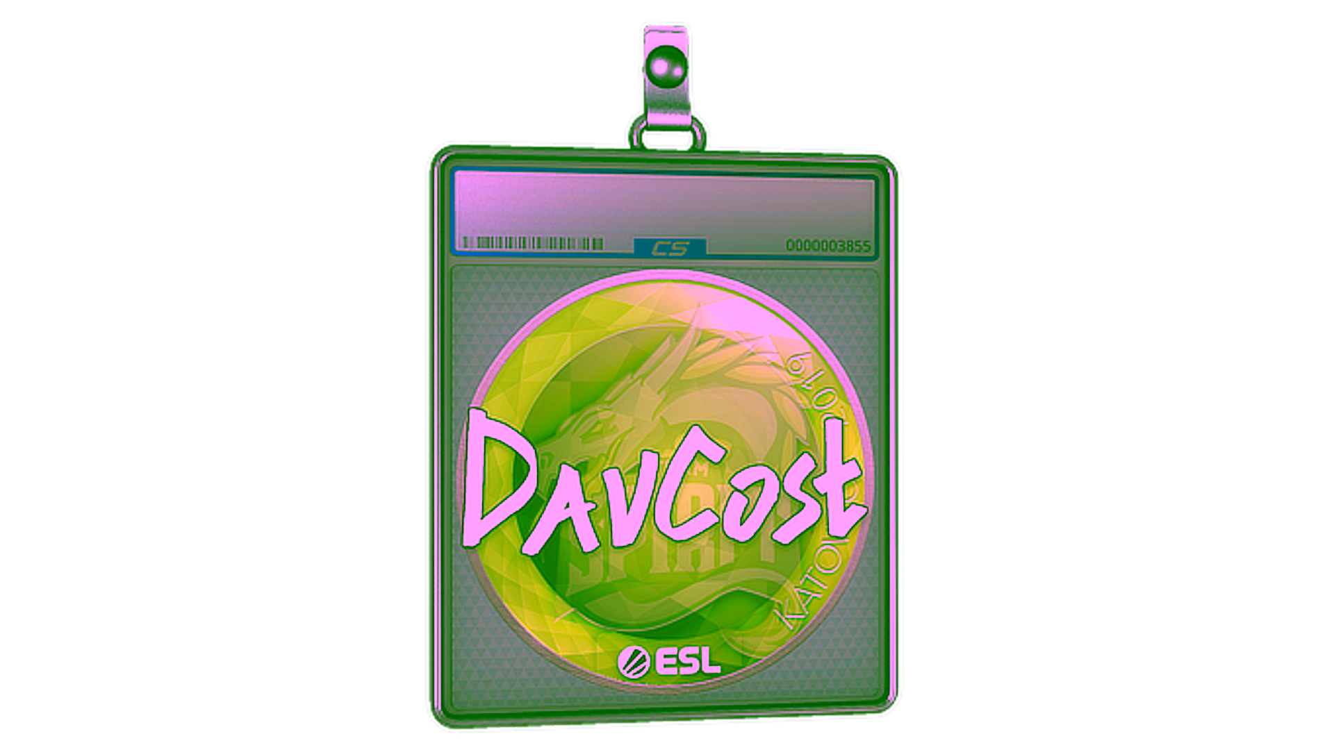 Display for Sticker Slab | DavCost | Katowice 2019