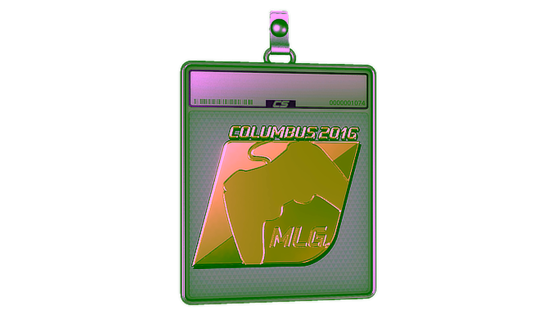 Rodyti Sticker Slab | MLG (Gold) | MLG Columbus 2016