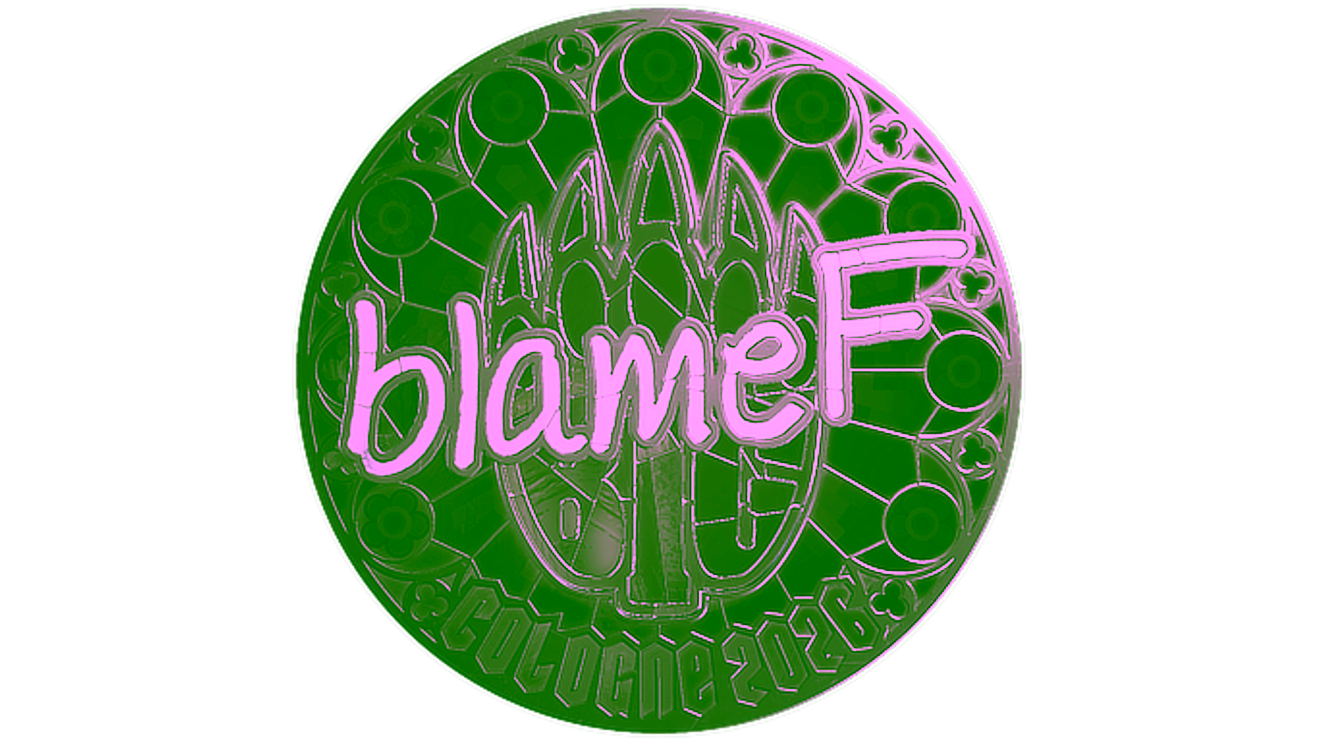 Sticker | blameF (Foil) | Cologne 2026 için görüntü