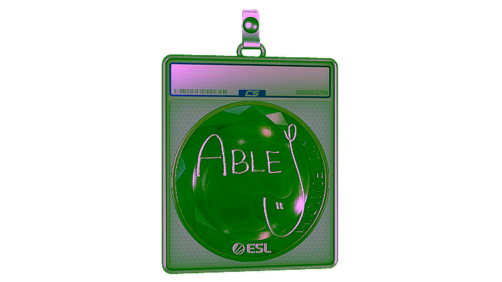 Visar för Sticker Slab | ableJ (Foil) | Katowice 2019