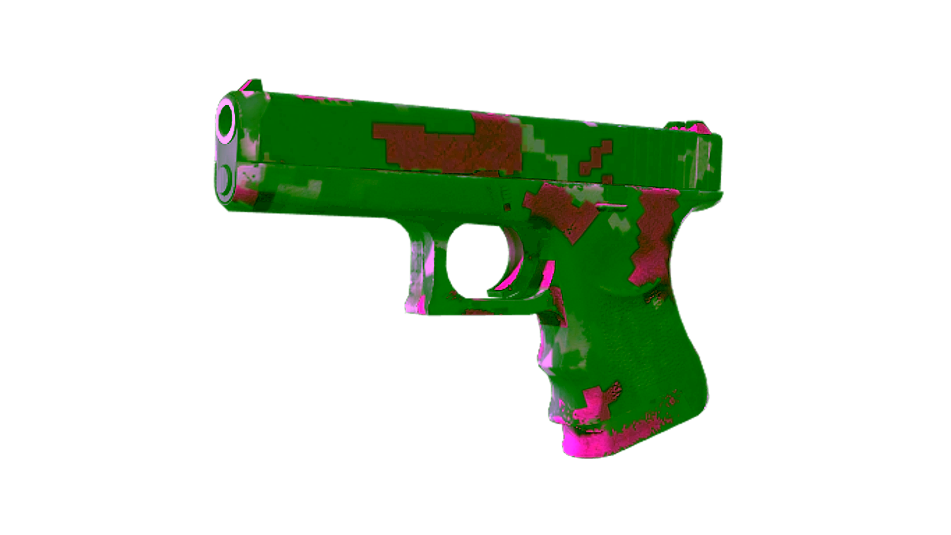 Display for Souvenir Glock-18 | Pink DDPAT (Well-Worn)