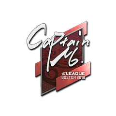 Sticker captainMo Boston 2018