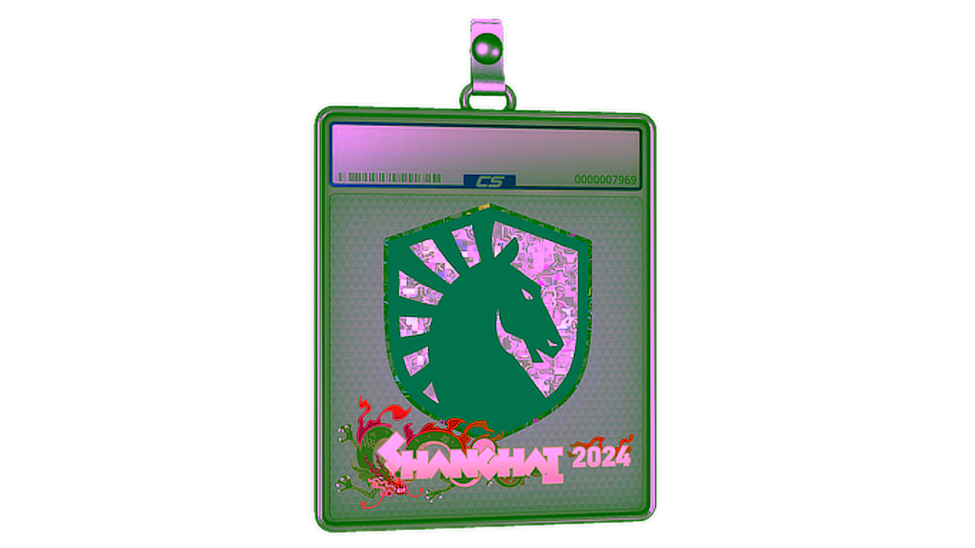 Display for Sticker Slab | Team Liquid (Glitter) | Shanghai 2024