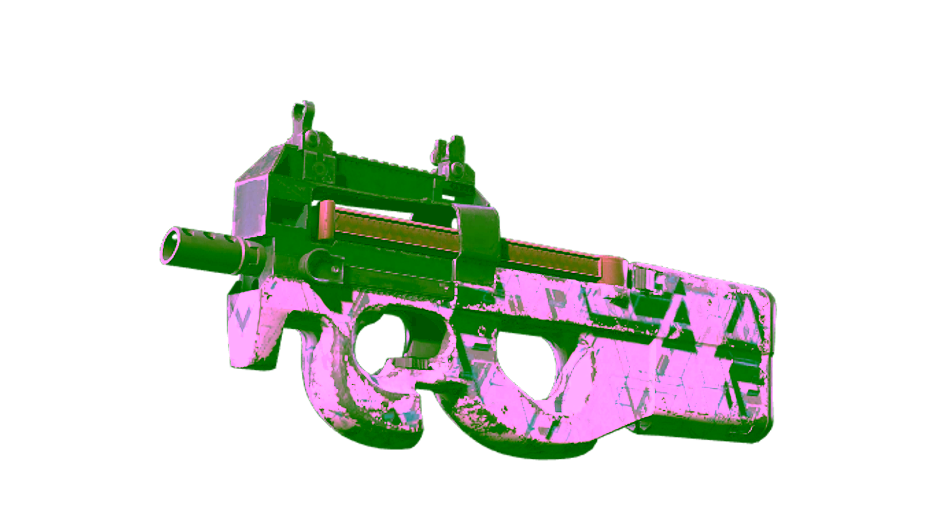 عرض لـ Souvenir P90 | Schematic (Well-Worn)