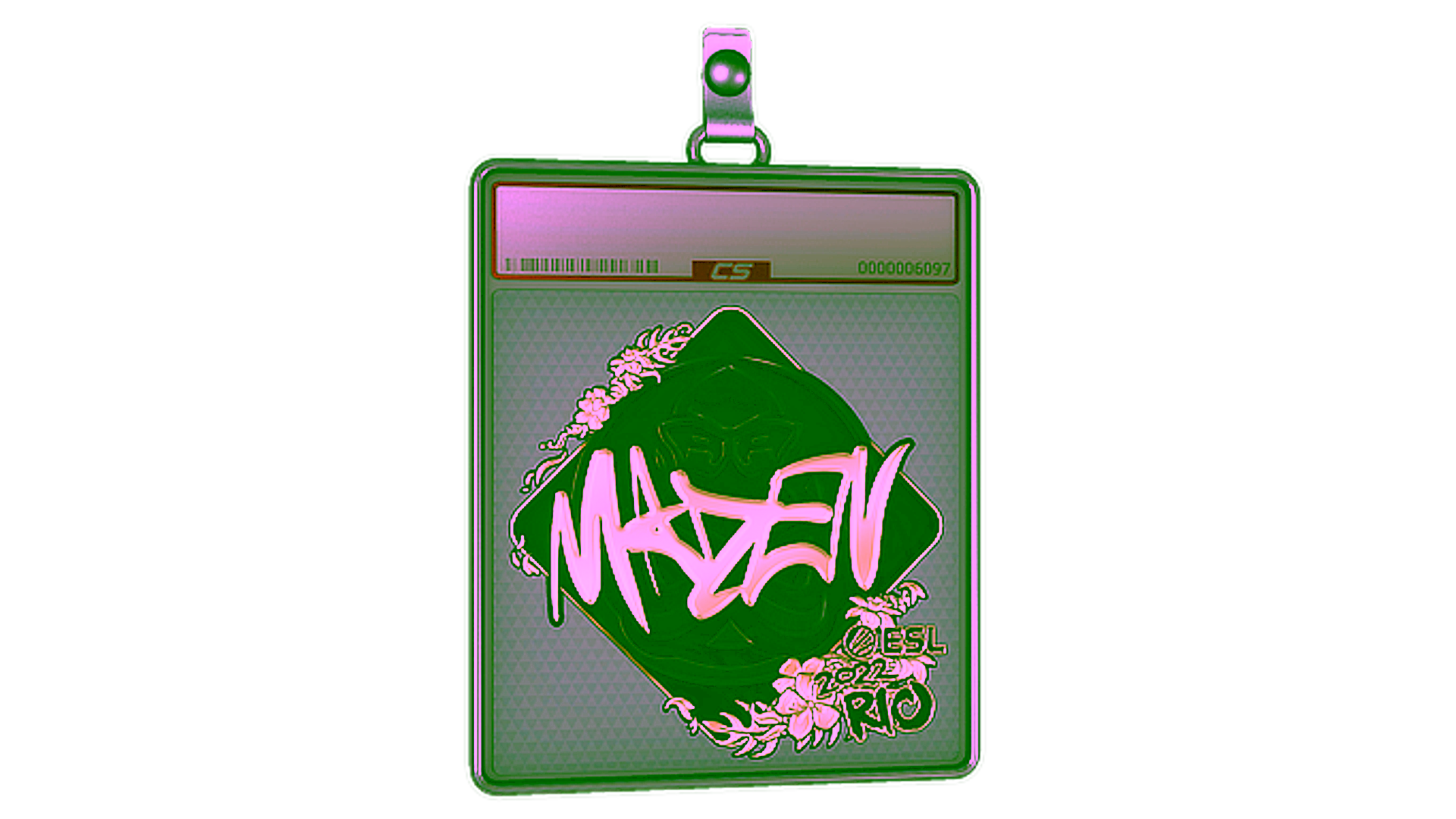 Display for Sticker Slab | maden (Gold) | Rio 2022