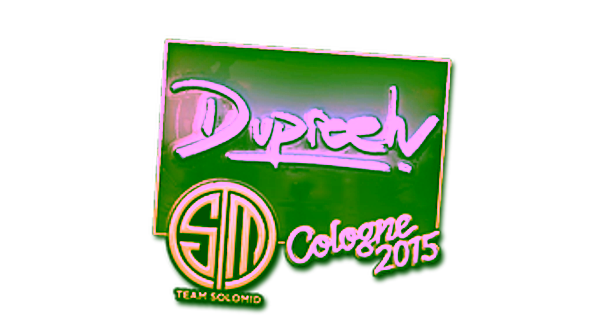 Display for Sticker | dupreeh (Foil) | Cologne 2015