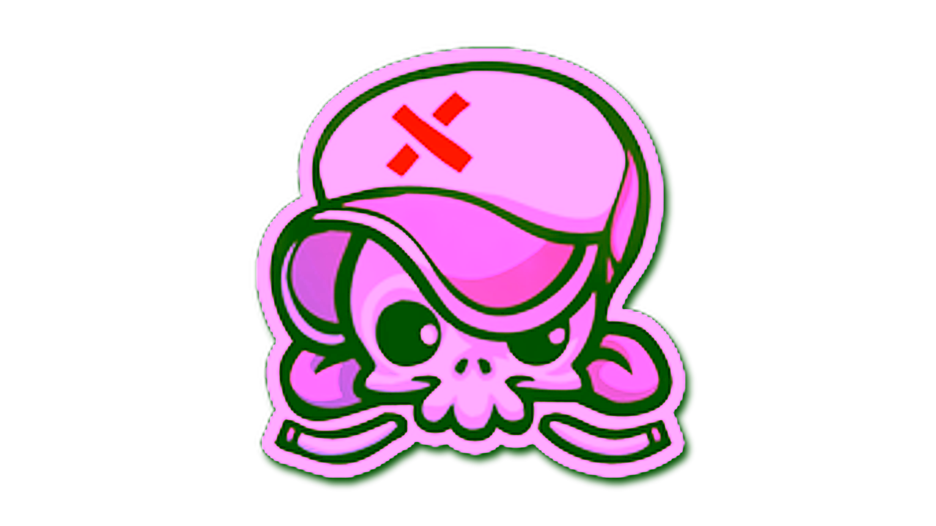 Display for Sticker | Skull Lil Boney