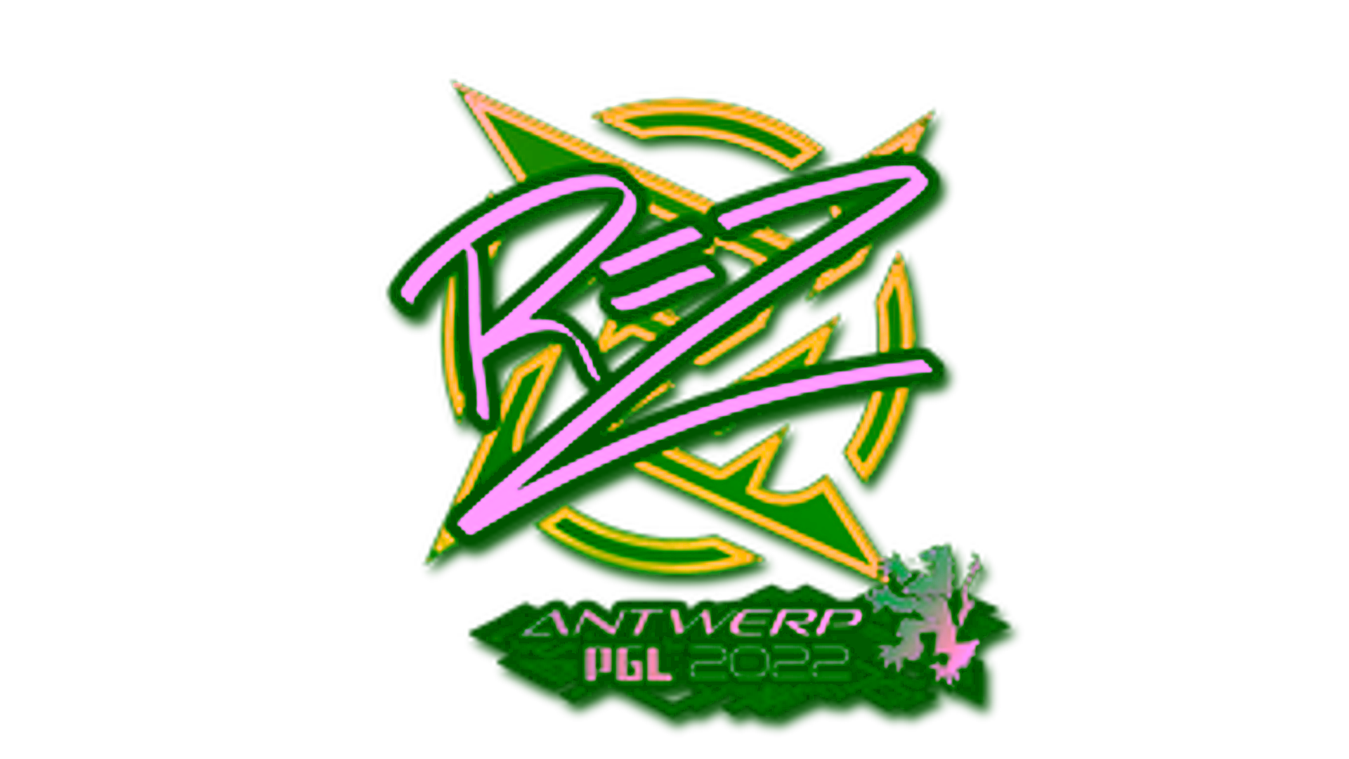 Display for Sticker | REZ | Antwerp 2022