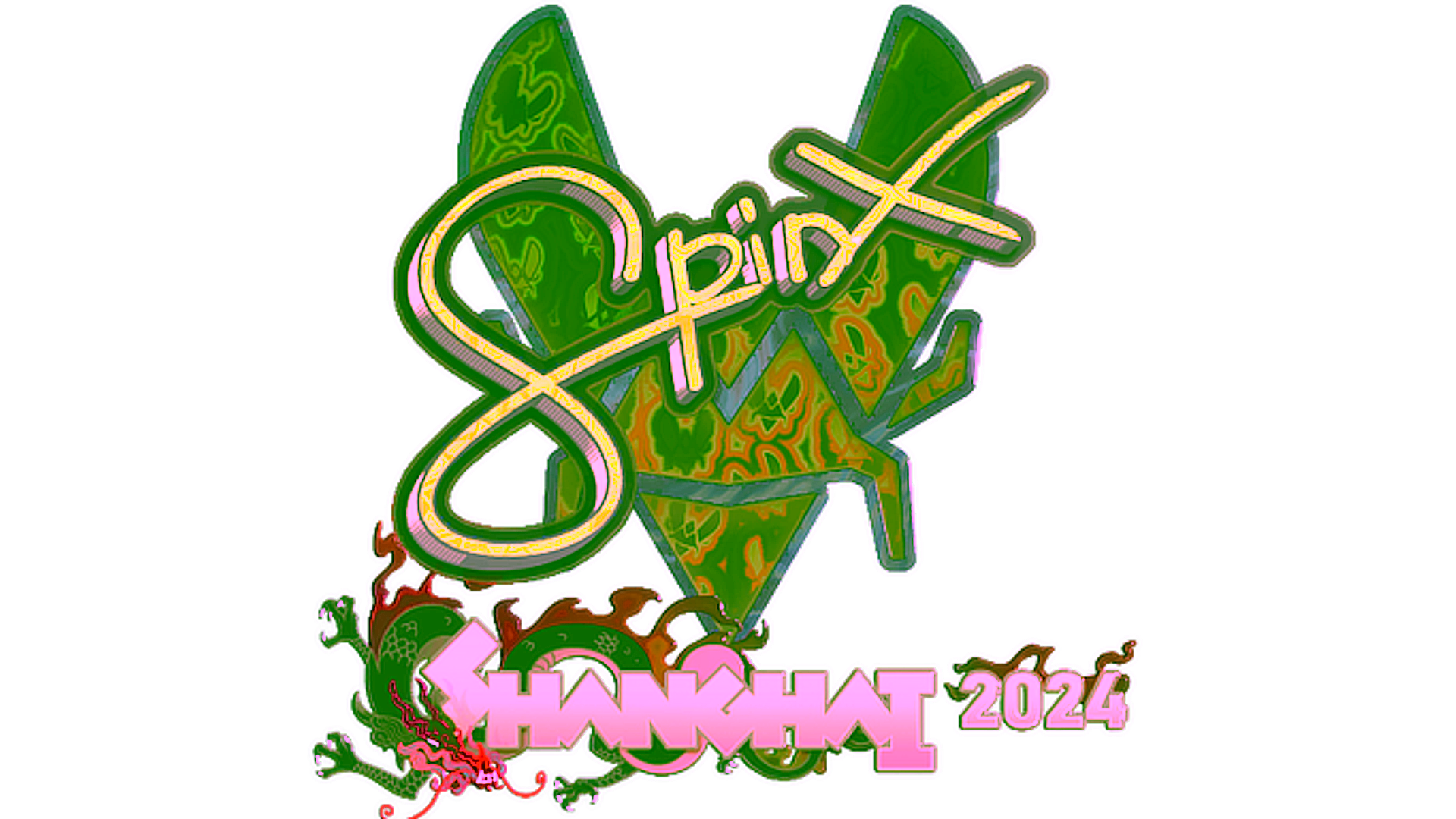 Visar för Sticker | Spinx (Holo) | Shanghai 2024