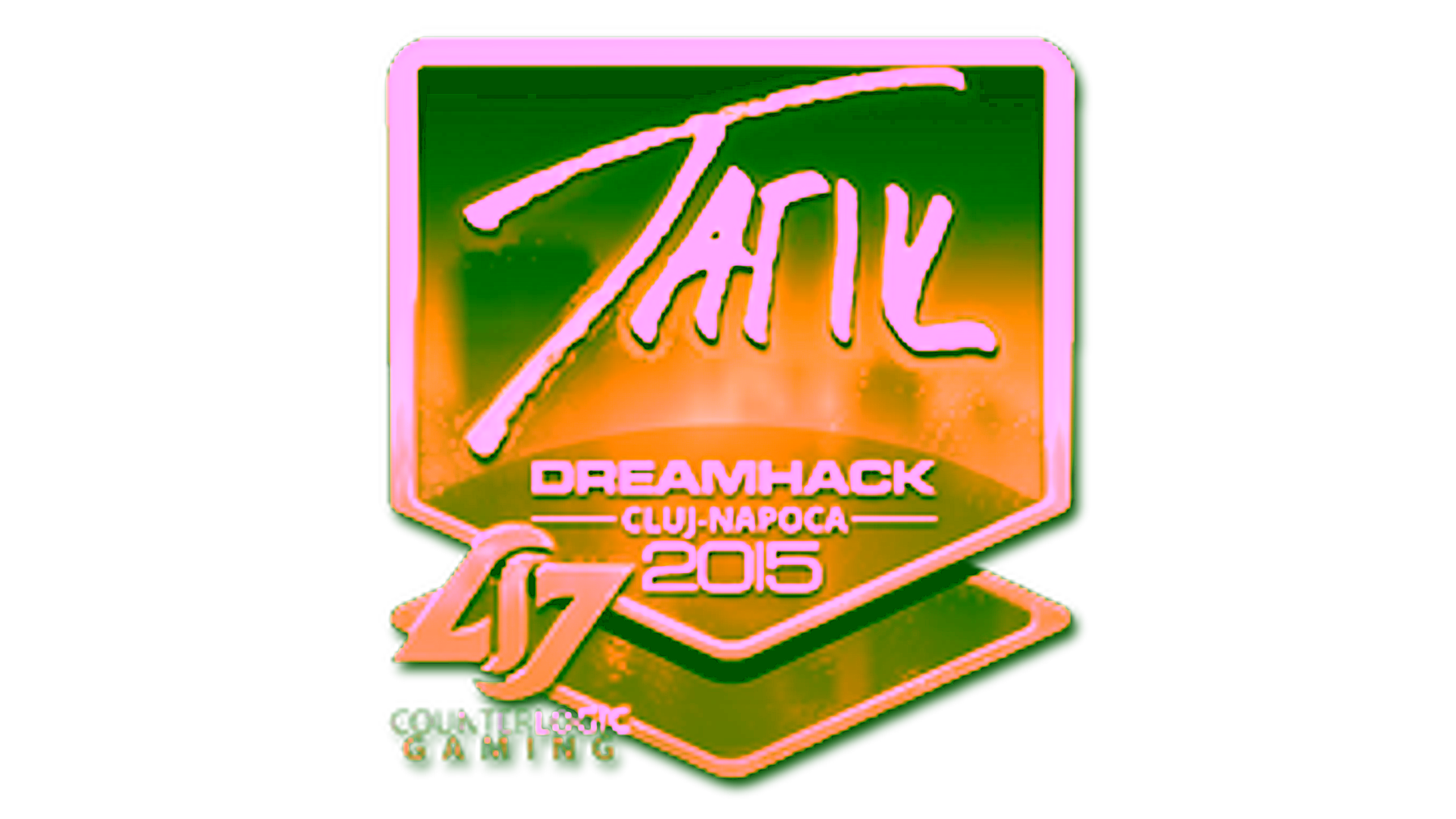 Sticker | tarik (Gold) | Cluj-Napoca 2015 için görüntü