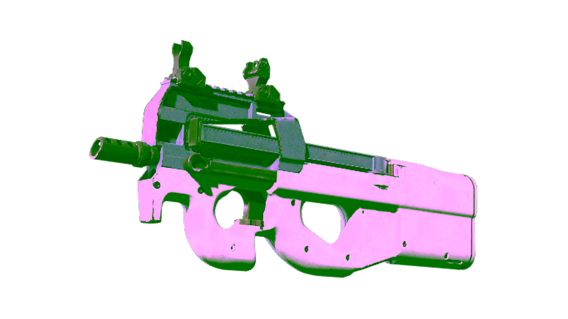 Exibição para Souvenir P90 | Storm (Well-Worn)