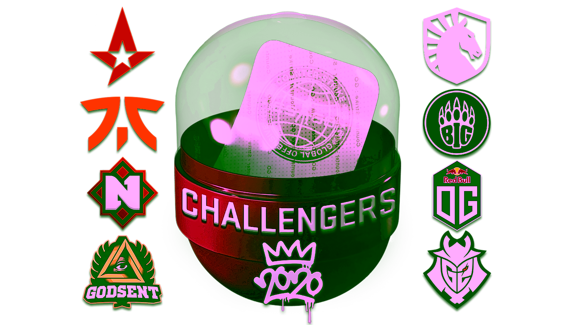 Display for 2020 RMR Challengers