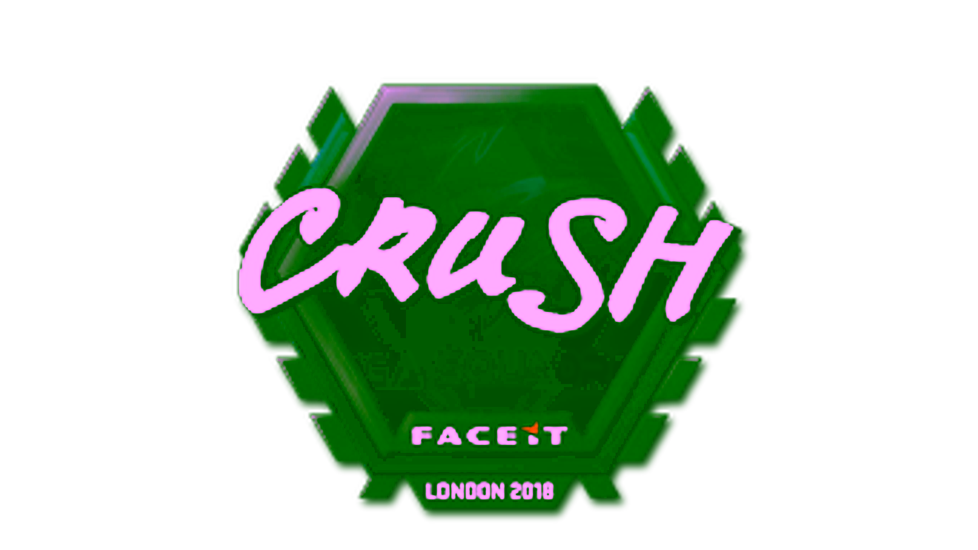 Display for Sticker | crush | London 2018
