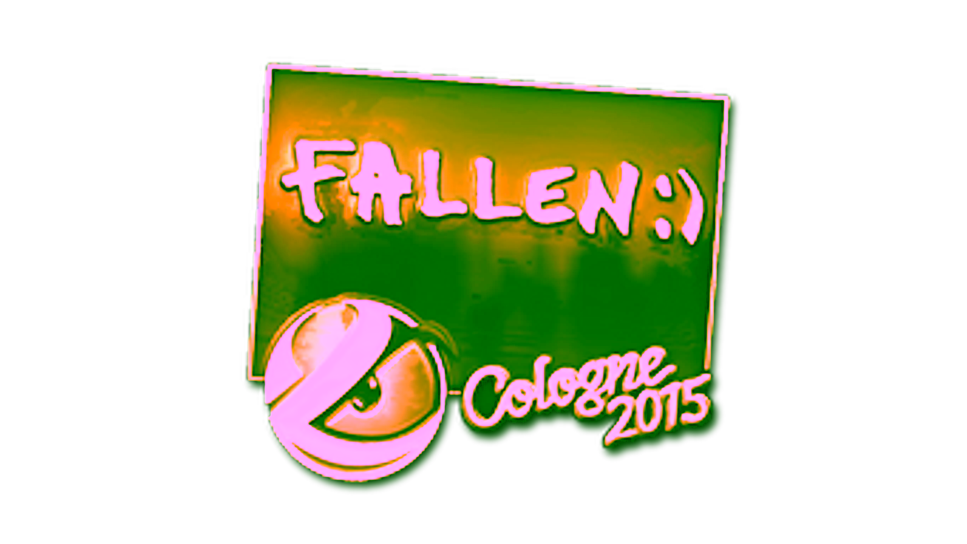 Visar för Sticker | FalleN (Gold) | Cologne 2015
