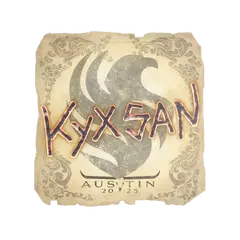 Sticker kyxsan Austin 2025