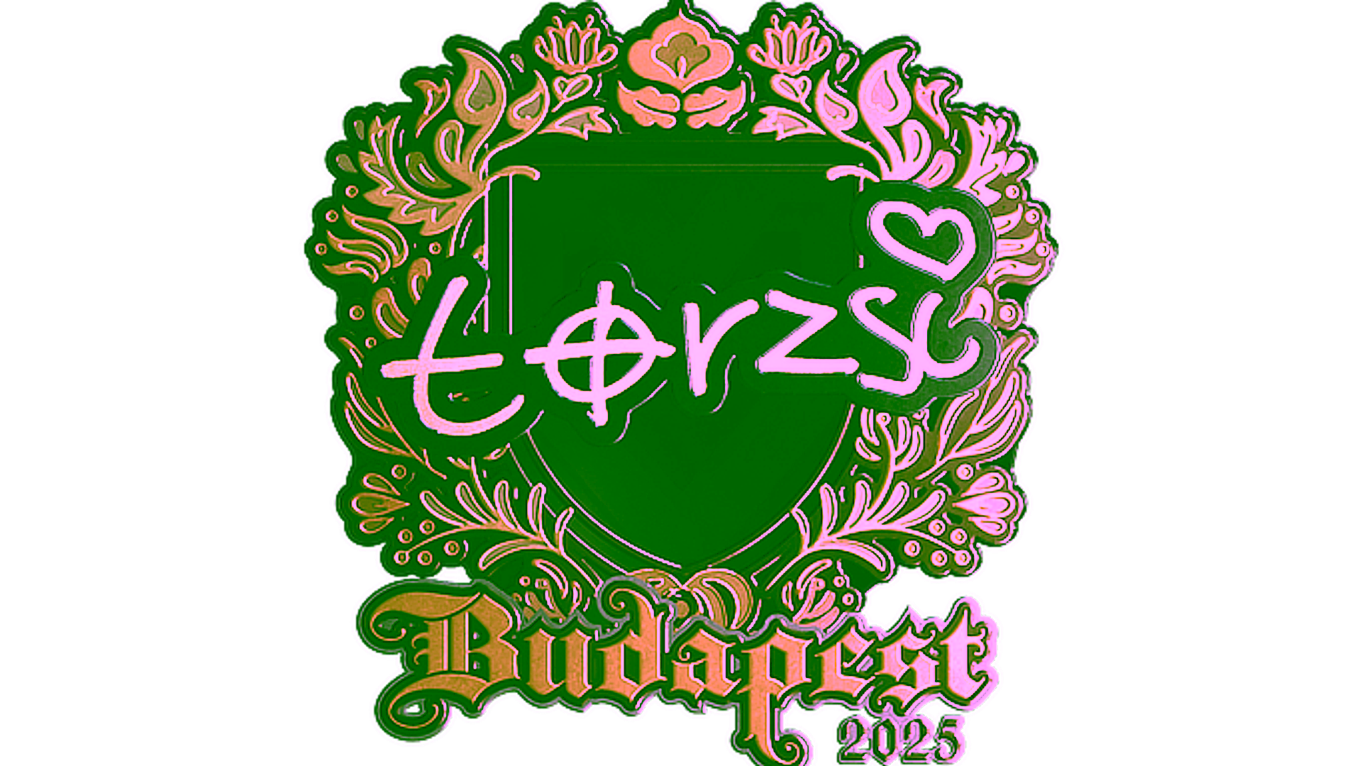 Display for Sticker | torzsi (Gold) | Budapest 2025