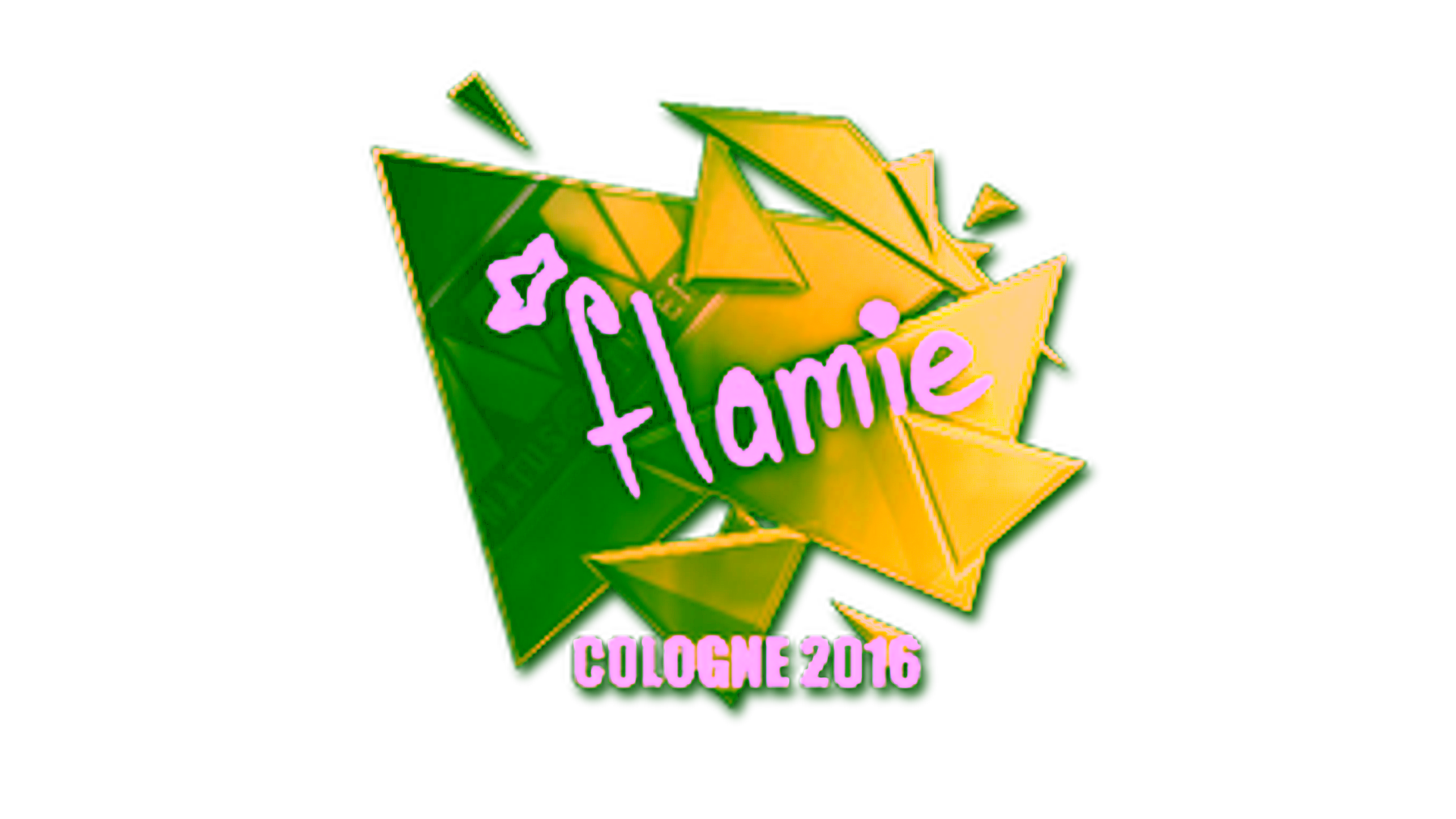 Anzeige für Sticker | flamie (Foil) | Cologne 2016