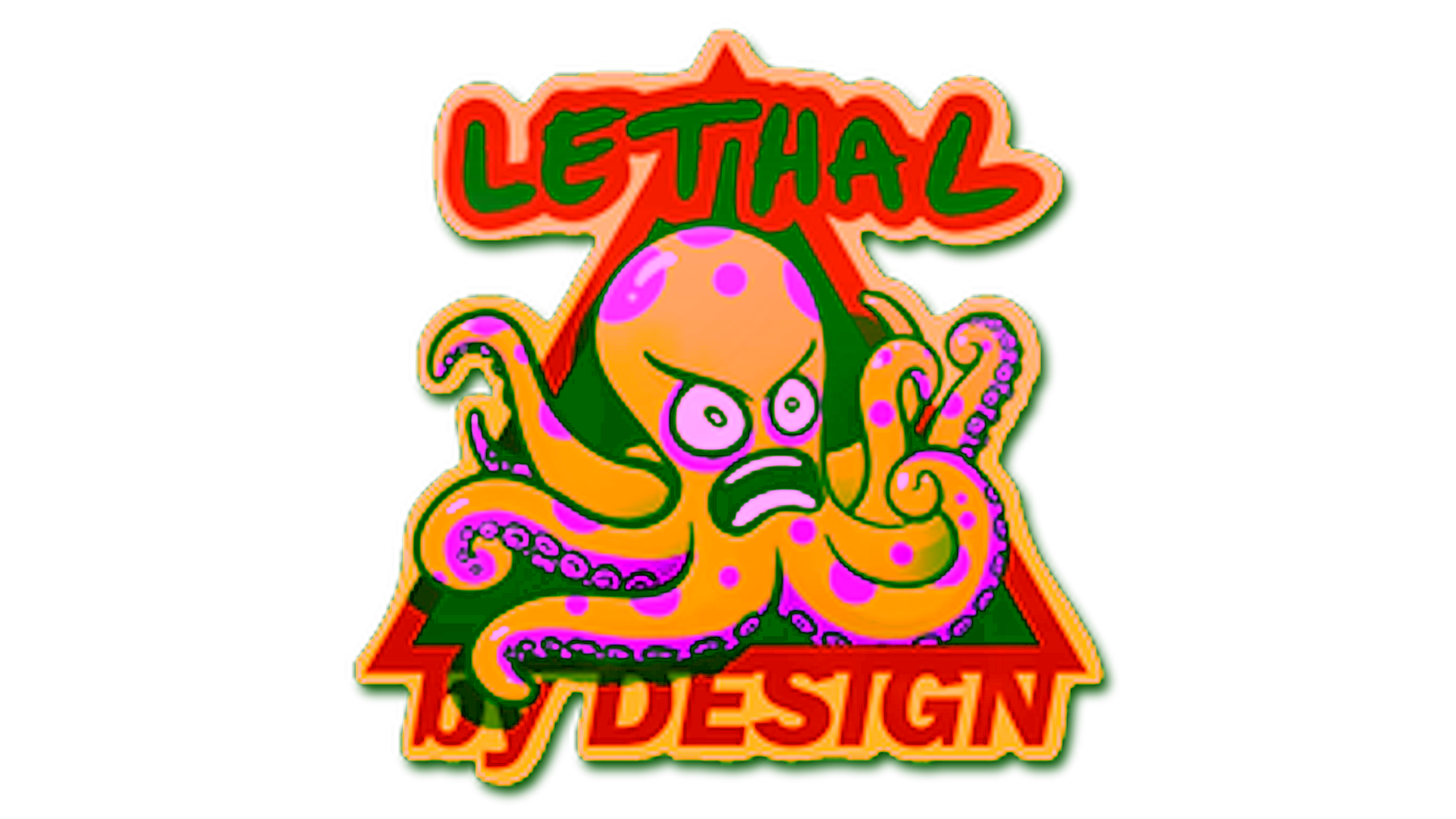 Affichage pour Sticker | Yellow Lethal