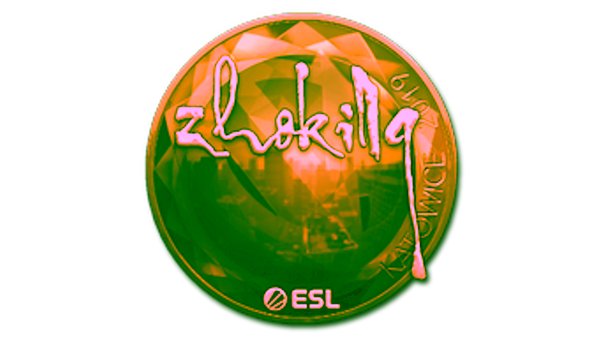 Дисплей для Sticker | zhokiNg (Gold) | Katowice 2019