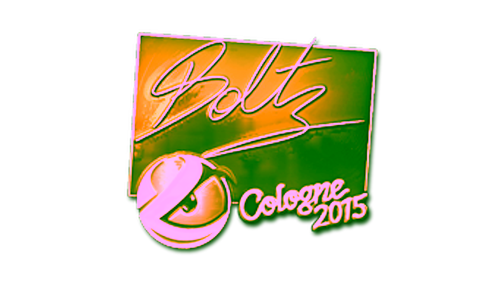 Visar för Sticker | boltz (Gold) | Cologne 2015