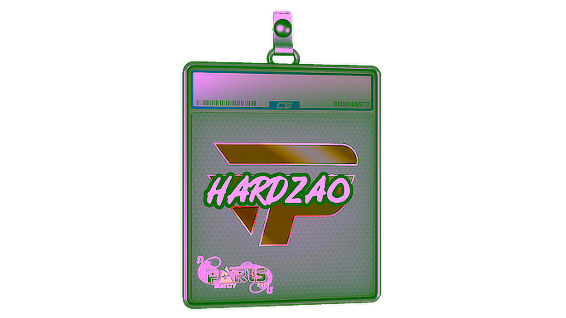 Affichage pour Sticker Slab | hardzao | Paris 2023