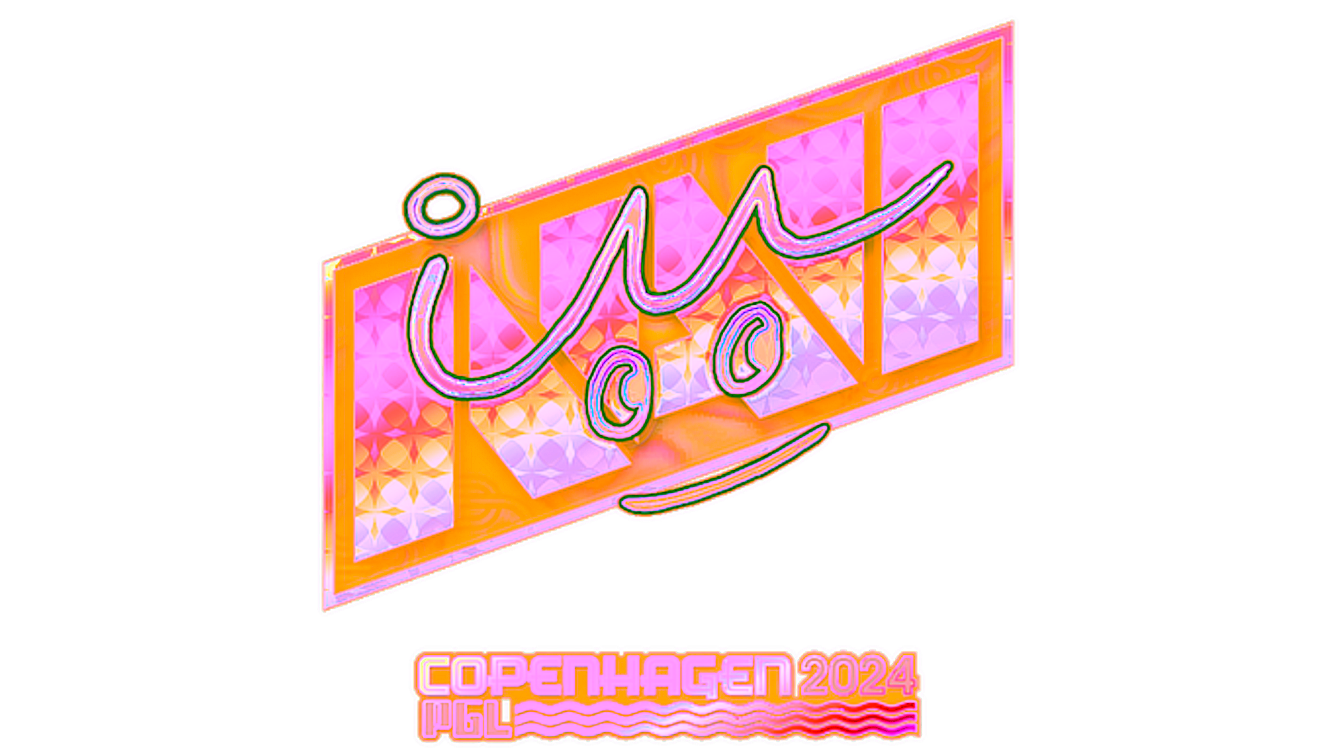 Visar för Sticker | iM (Holo) | Copenhagen 2024