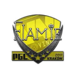 Sticker flamie Krakow 2017