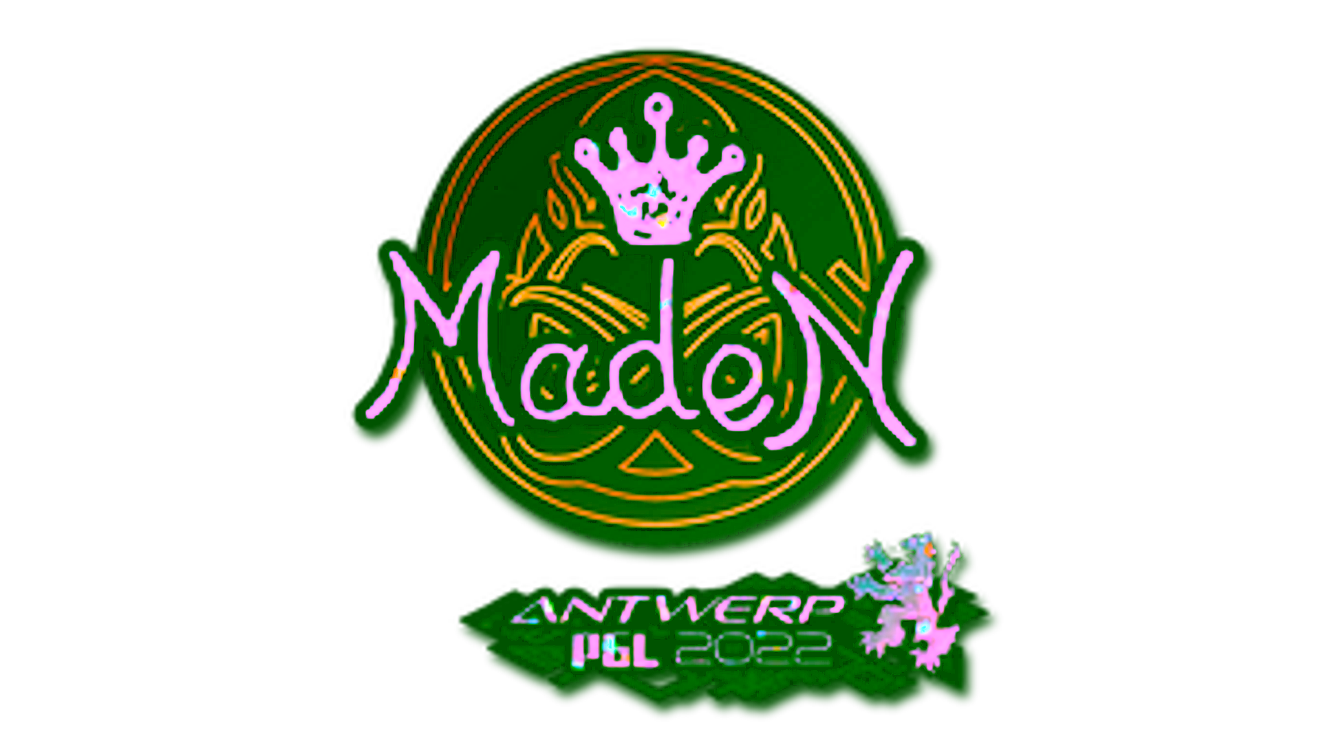 Дисплей для Sticker | maden (Glitter) | Antwerp 2022