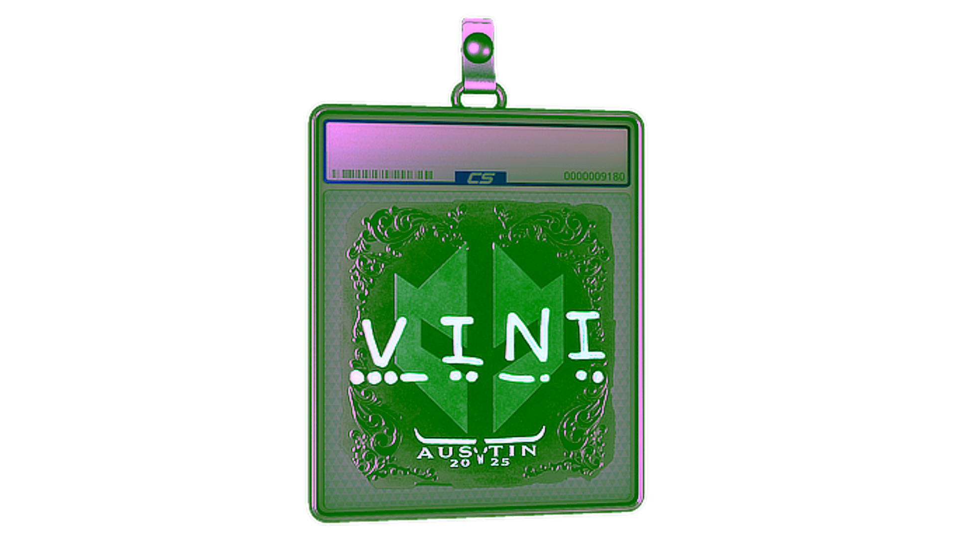 عرض لـ Sticker Slab | VINI (Foil) | Austin 2025