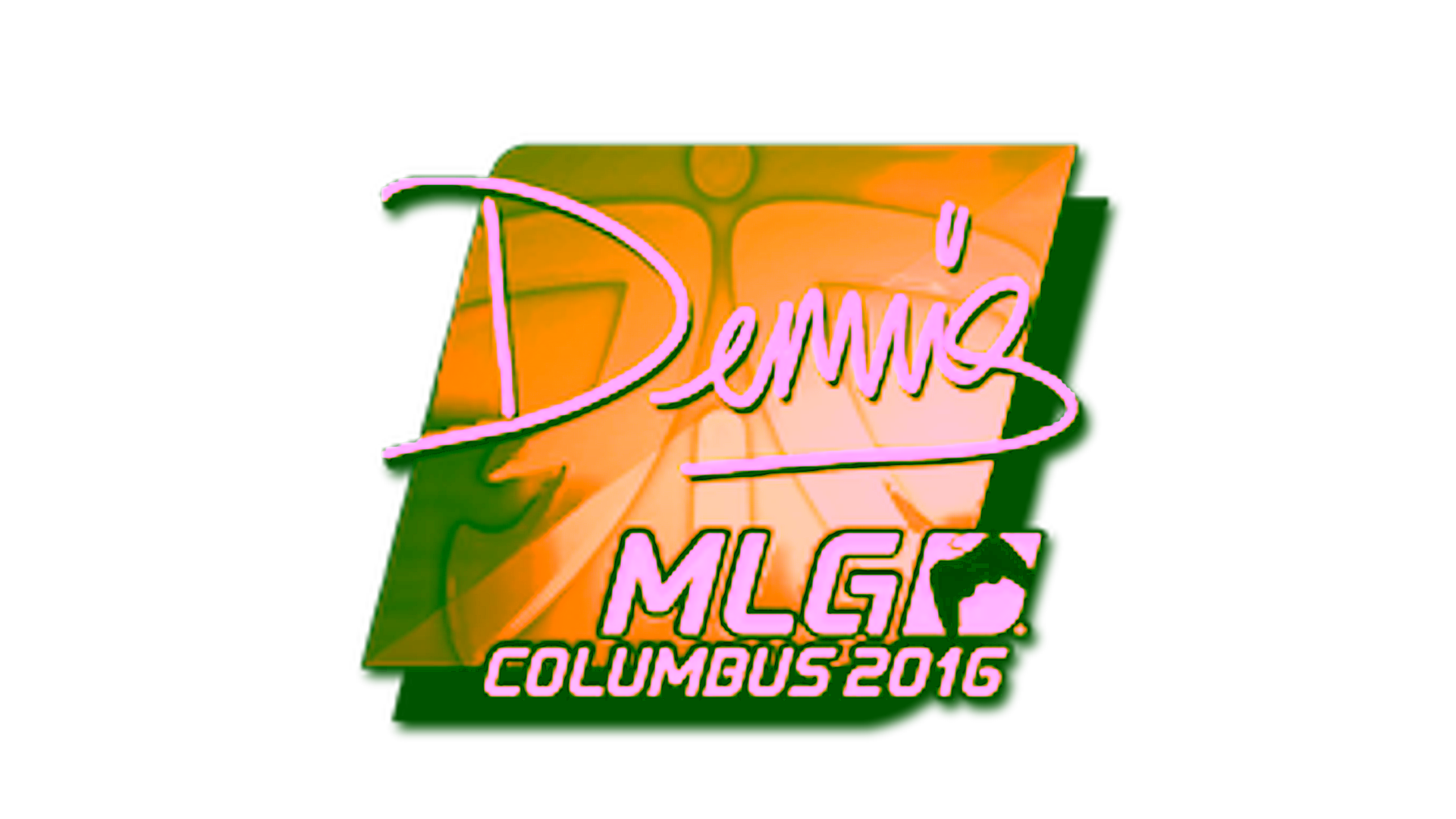 Display for Sticker | dennis (Gold) | MLG Columbus 2016