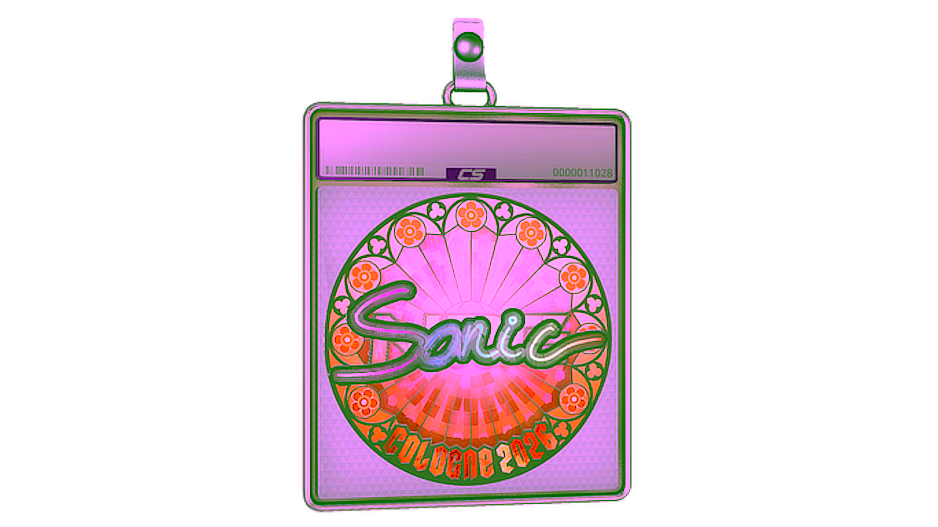 Display for Sticker Slab | Sonic (Holo) | Cologne 2026
