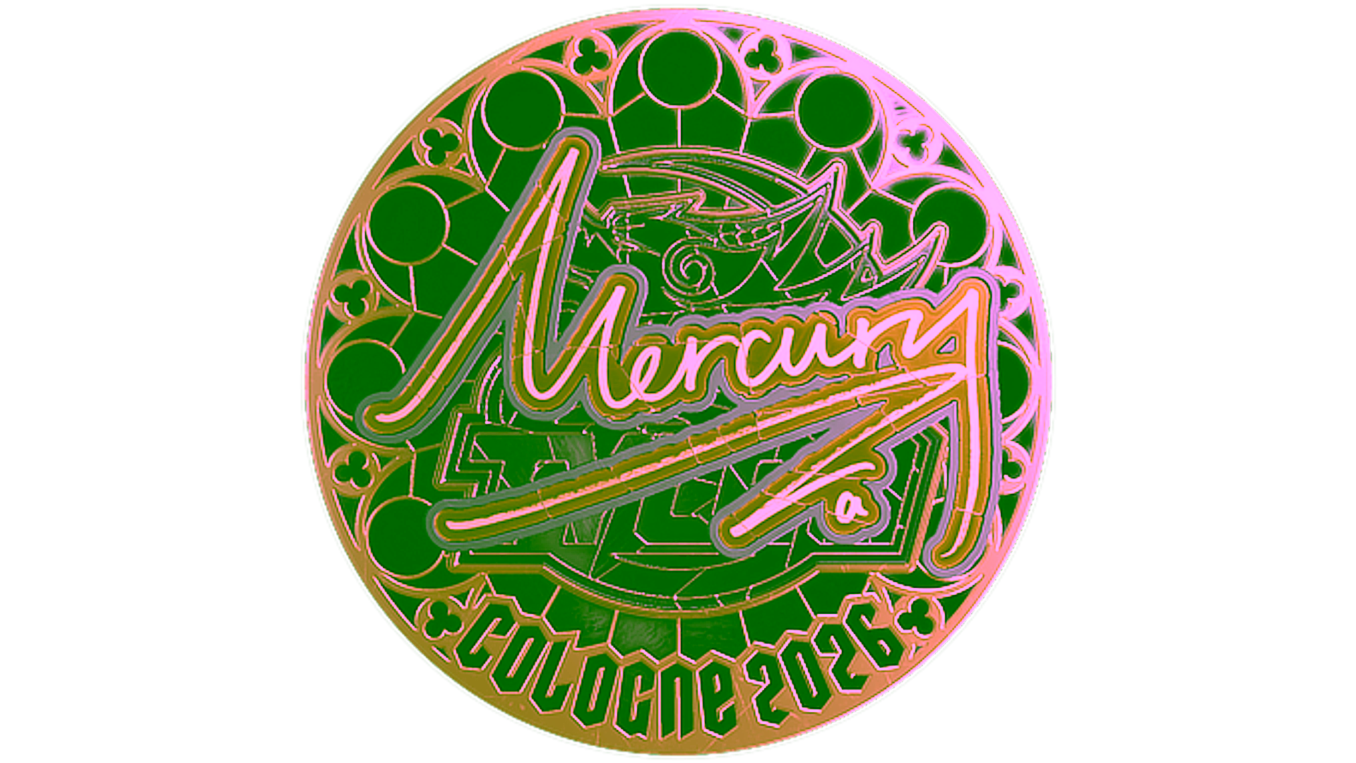 Display for Sticker | Mercury (Gold) | Cologne 2026