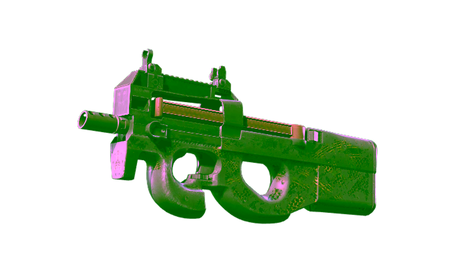 Дисплей для StatTrak™ P90 | Desert Warfare (Battle-Scarred)