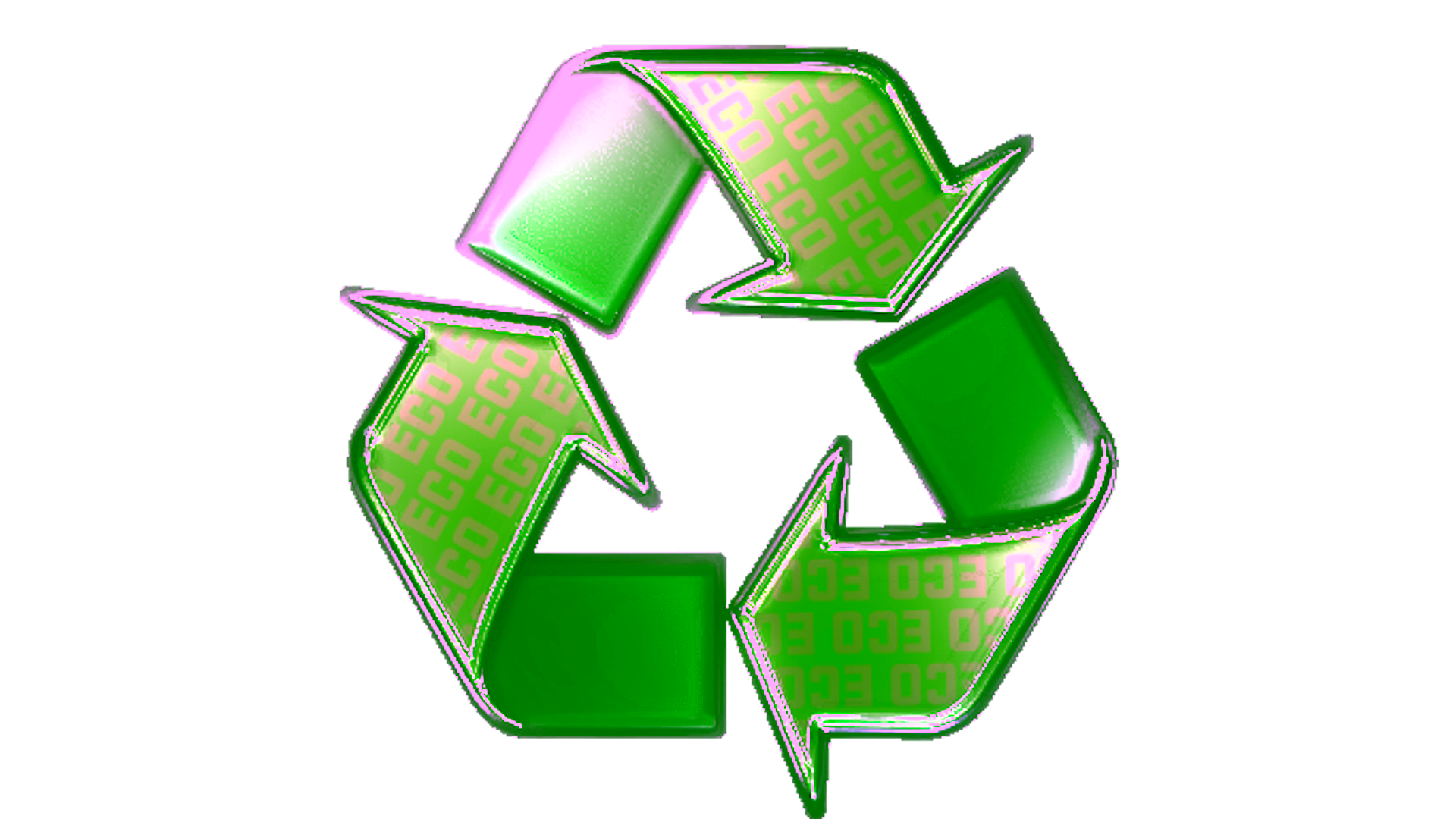 Display for Sticker | On An Eco (Foil)